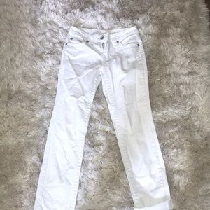 white jeans